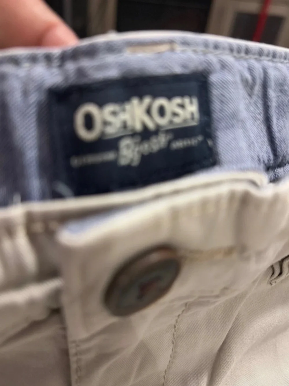 Oshkosh khaki shorts size 8